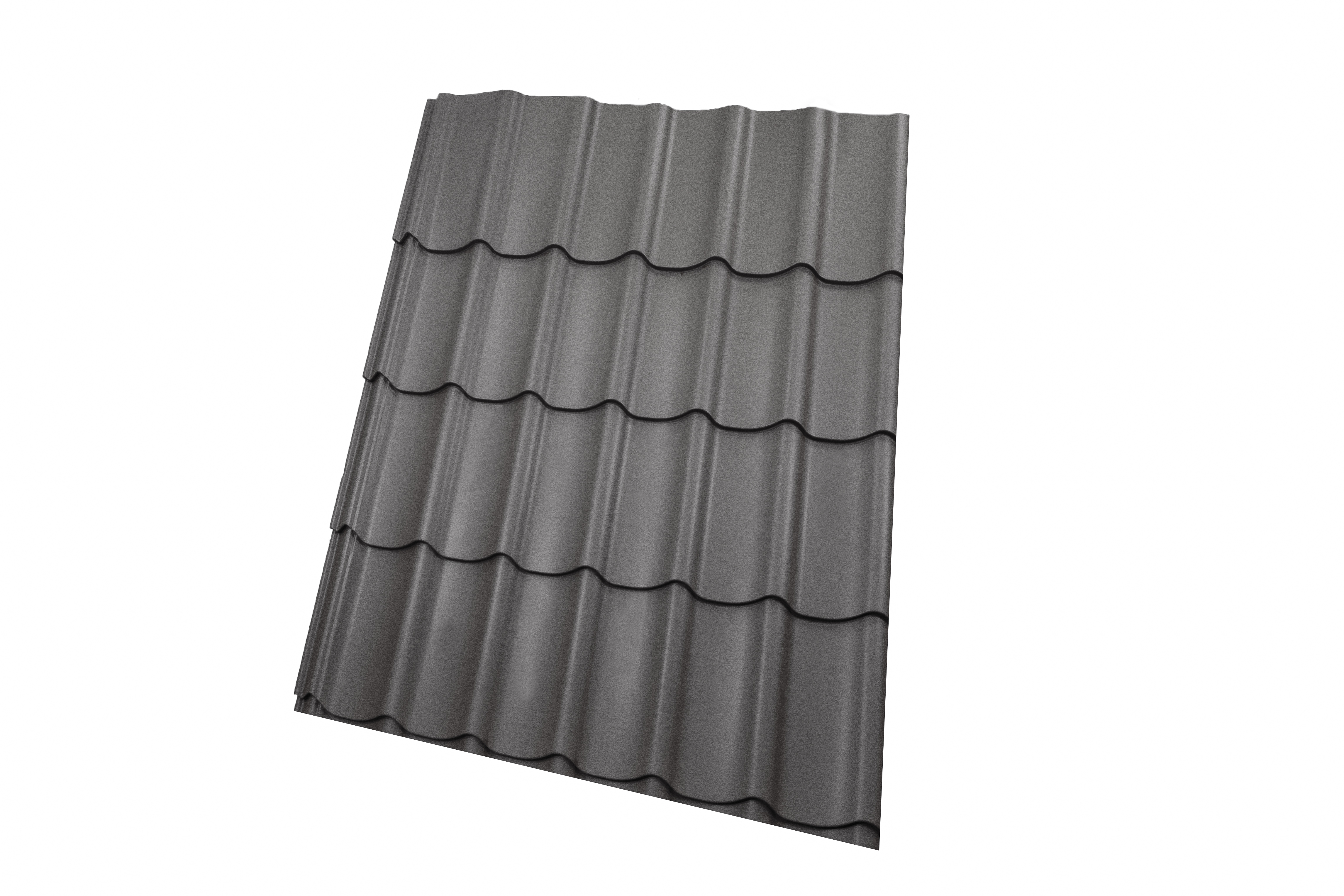 dakpanplaat antraciet wrinkle