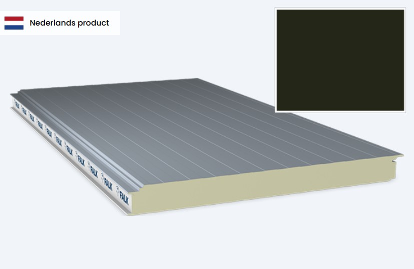 Wandpaneel 60/1060 WB-LL kleur 6009 lengte 5 m