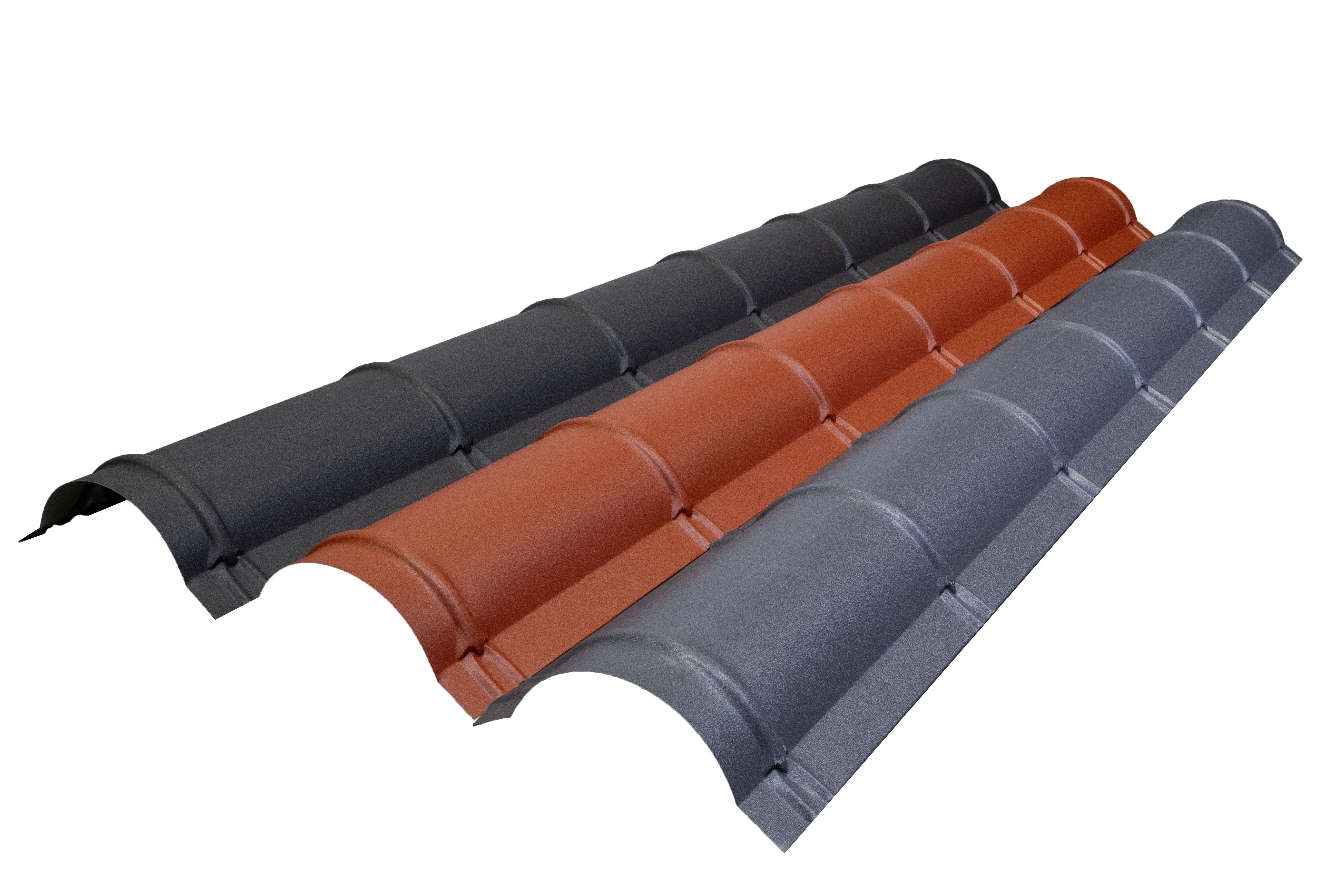 halfronde nok voor dakpanplaat 2200 mm