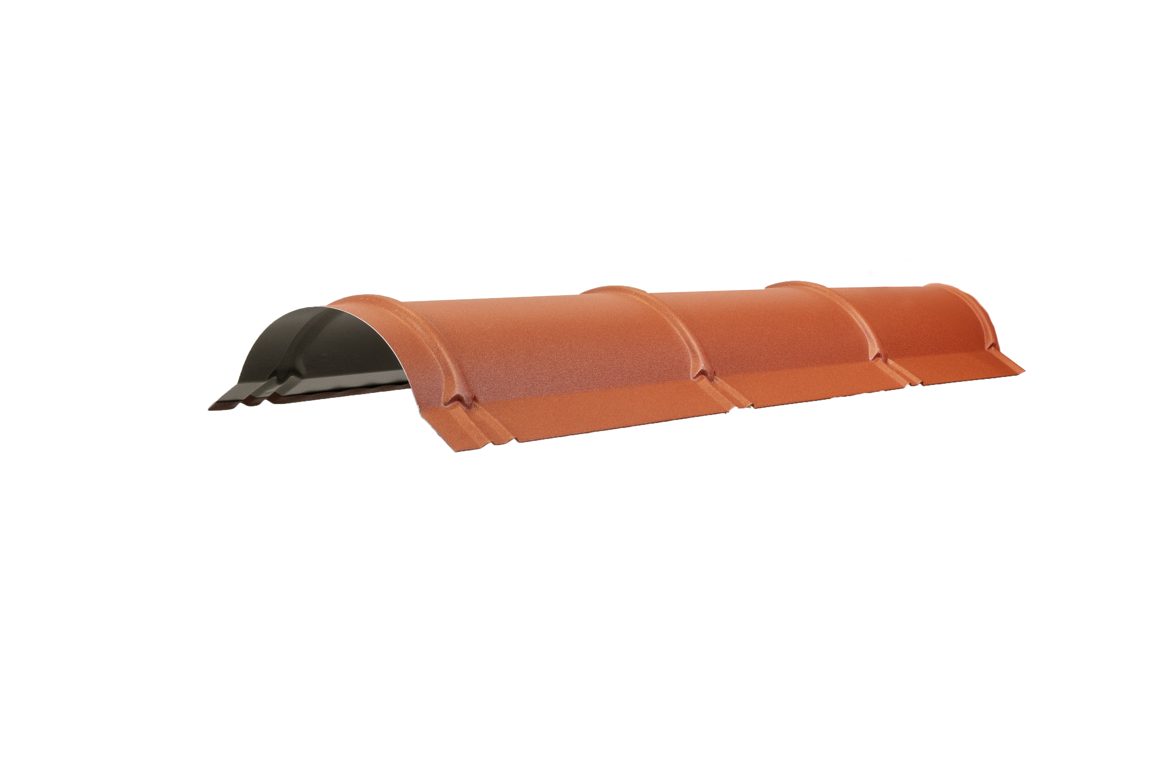 halfronde nok voor dakpanplaat 2200 mm